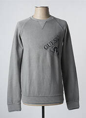 Sweat-shirt gris GUESS pour garçon seconde vue