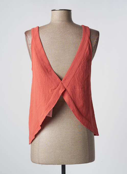 Top orange MOLLY BRACKEN pour femme