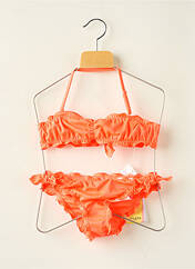 Maillot de bain 2 pièces orange GUESS pour fille seconde vue