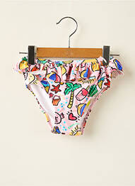 Bas de maillot de bain imprimé fantaisie rose GUESS fille