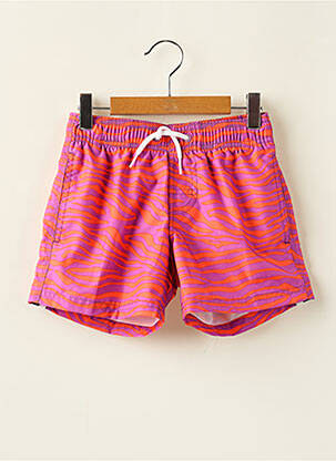 Short de bain imprimé fantaisie orange SUNDEK garcon