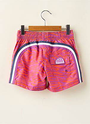 Short de bain imprimé fantaisie orange SUNDEK garcon