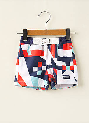Short de bain imprimé fantaisie bleu TIMBERLAND garçon