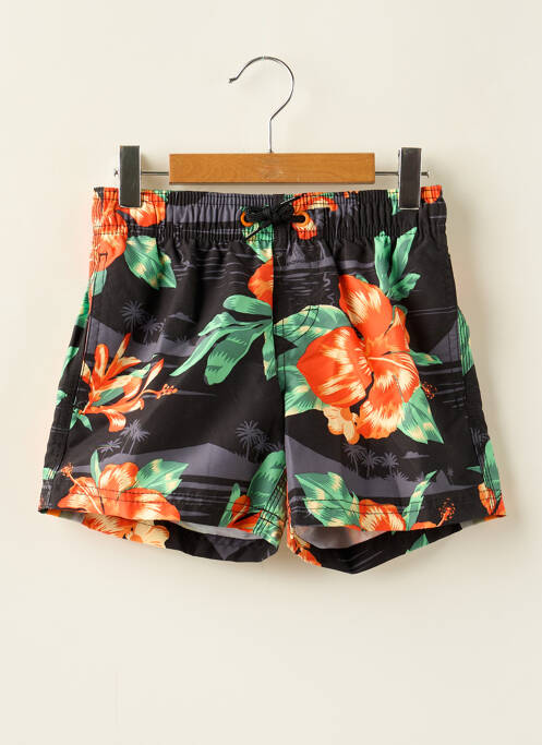 Short de bain noir SUNDEK pour garçon