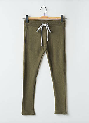 Jogging slim taille élastique vert SWEET PANTS fille