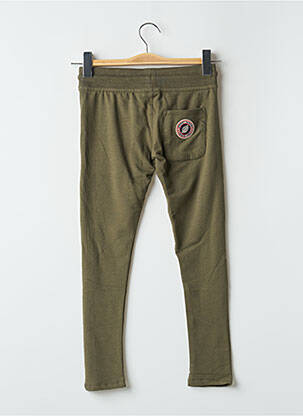 Jogging slim taille élastique vert SWEET PANTS fille