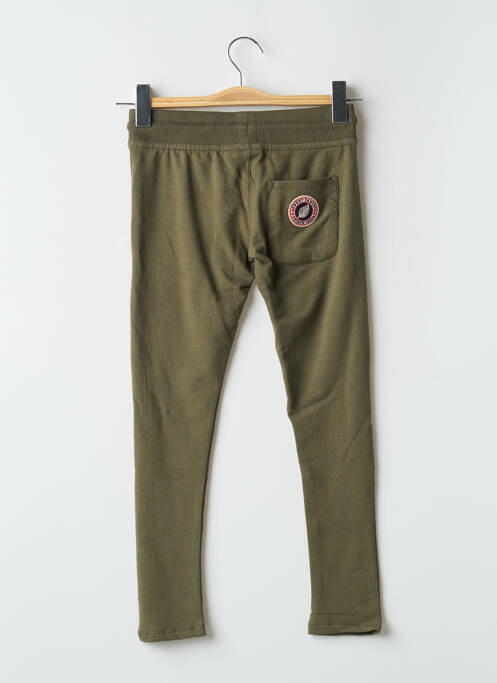 Jogging slim taille élastique vert SWEET PANTS fille