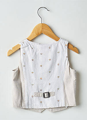 Gilet sans manche coupe cintrée beige BOBOLI garçon
