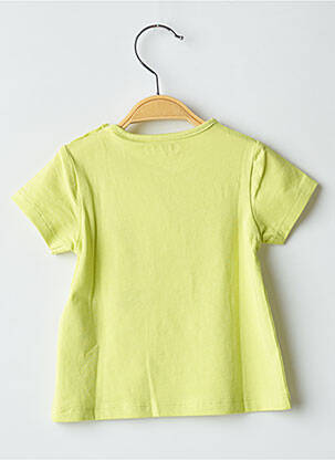 T-shirt stretch manches courtes vert GUESS fille