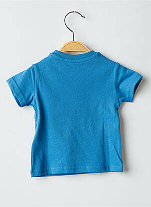 T-shirt stretch manches courtes bleu GUESS fille