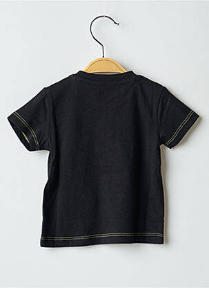 T-shirt stretch manches courtes noir GUESS garçon