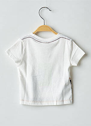 T-shirt imprimé fantaisie manches courtes blanc BOBOLI garçon