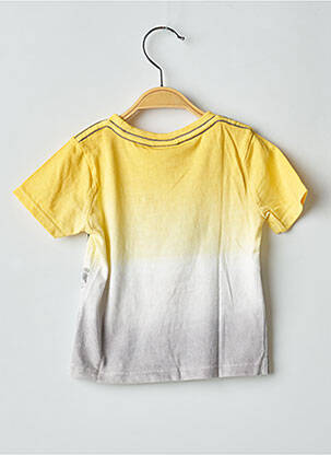 T-shirt imprimé fantaisie manches courtes jaune BOBOLI garçon