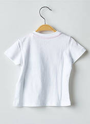 T-shirt blanc GUESS pour garçon seconde vue
