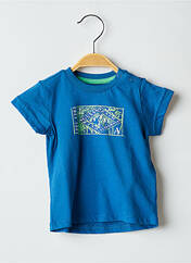 T-shirt bleu GUESS pour garçon seconde vue