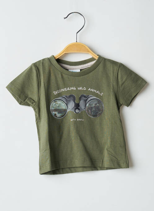 T-shirt vert BOBOLI pour garçon