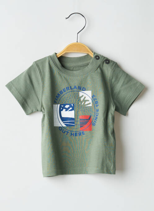 T-shirt vert TIMBERLAND pour garçon