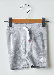 Short sérigraphie floquée taille élastique gris TIMBERLAND garcon