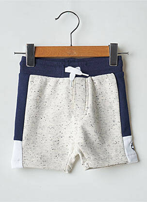 Short sérigraphie floquée taille élastique gris TIMBERLAND garçon