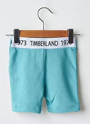 Short tissage popeline taille élastique bleu TIMBERLAND garçon