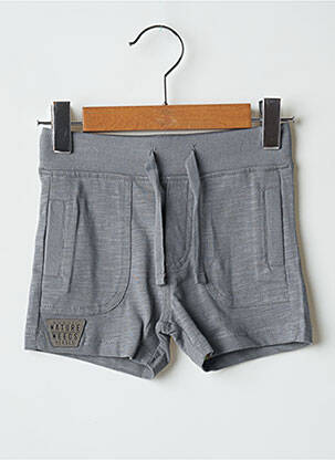 Short taille normale taille élastique gris BOBOLI garçon