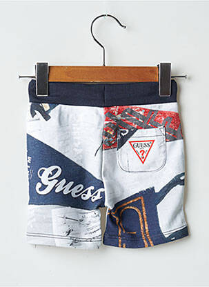 Short tissage popeline taille élastique gris GUESS BY MARCIANO garcon