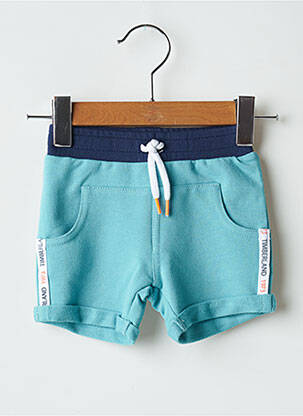 Short tissage popeline taille élastique bleu TIMBERLAND garçon
