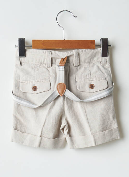 Short beige BOBOLI pour garçon