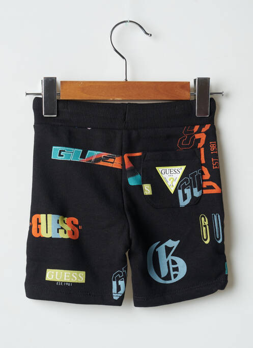 Short noir GUESS pour garçon