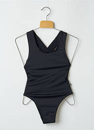 Maillot de bain 1 pièce stretch noir LE TEMPS DES CERISES fille