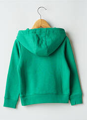Sweat-shirt à capuche vert TEDDY SMITH pour garçon seconde vue