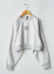 Sweat-shirt gris LE TEMPS DES CERISES pour fille seconde vue