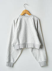 Sweat-shirt gris LE TEMPS DES CERISES pour fille seconde vue