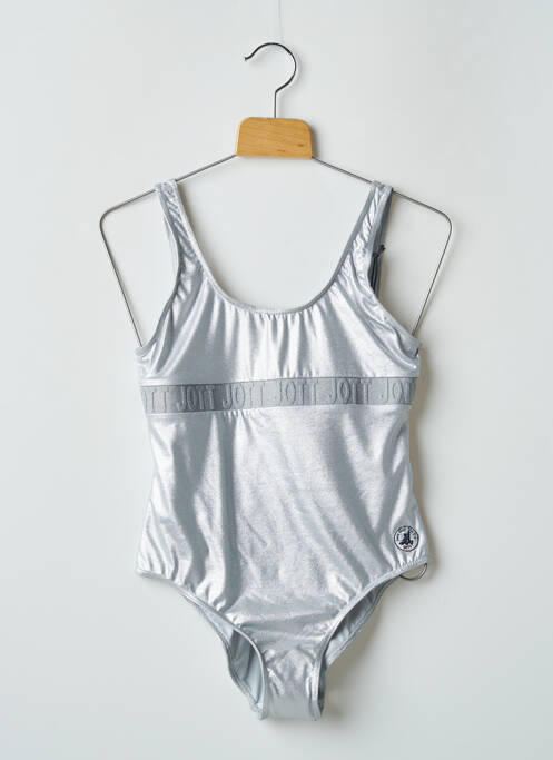 Maillot de bain 1 pièce argent JOTT (JUST OVER THE TOP) pour fille