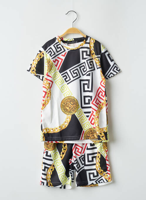 Ensemble short fausses poches jaune BOOM KIDS garcon