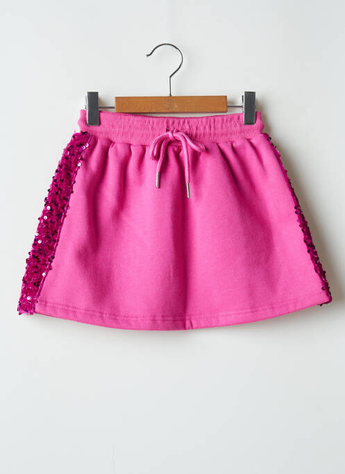 Jupe courte rose MOLLY BRACKEN pour fille