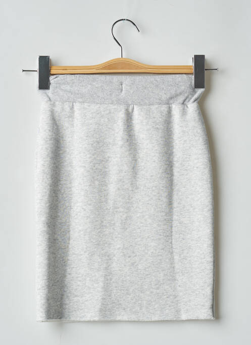 Jupe mi-longue gris LE TEMPS DES CERISES pour fille