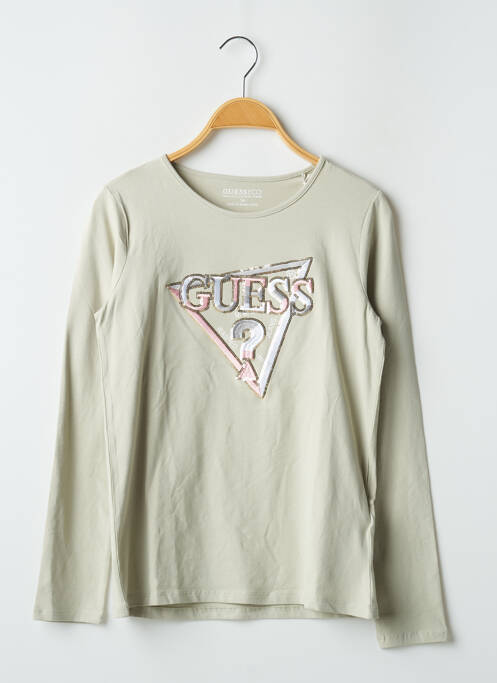 Top vert GUESS pour fille