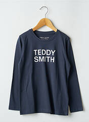 T-shirt bleu fonce TEDDY SMITH pour garçon seconde vue