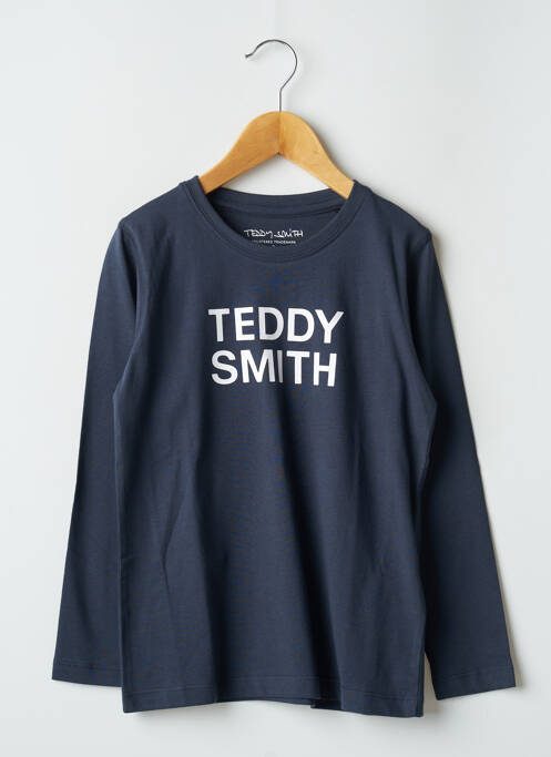 T-shirt bleu fonce TEDDY SMITH pour garçon