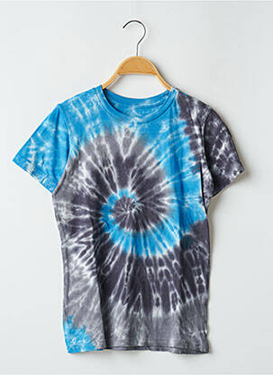 T-shirt stretch manches courtes bleu CALIFORNIAN VINTAGE garcon