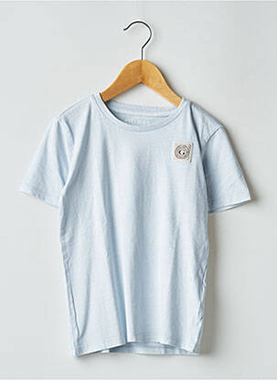 T-shirt stretch manches courtes bleu GUESS garcon