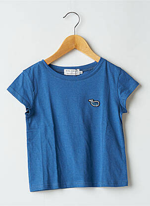 T-shirt bleu MINI MOLLY BY MOLLY BRAKEN pour fille