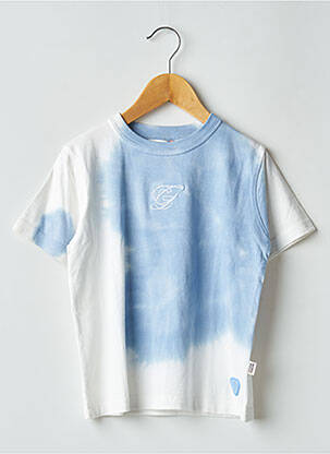 T-shirt bleu GERTRUDE + GASTON pour garçon