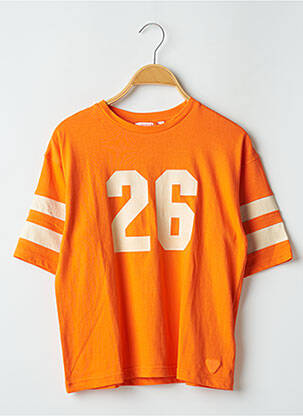 T-shirt orange GERTRUDE + GASTON pour garçon