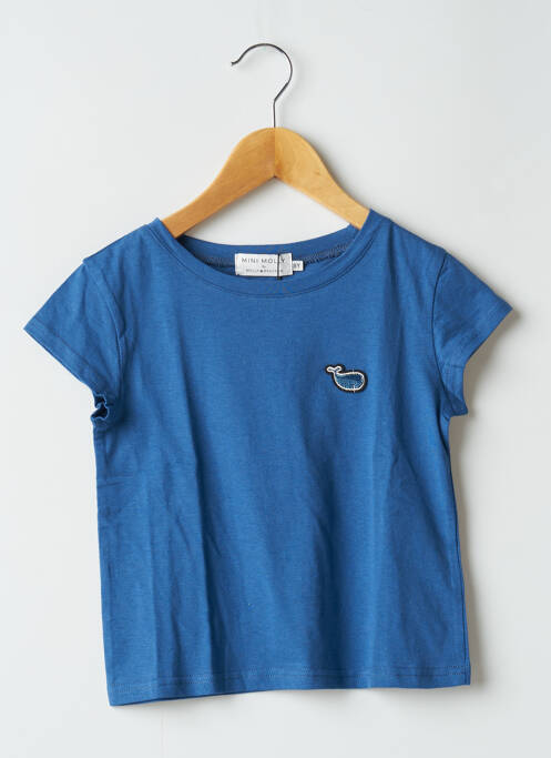 T-shirt bleu MINI MOLLY BY MOLLY BRAKEN pour fille