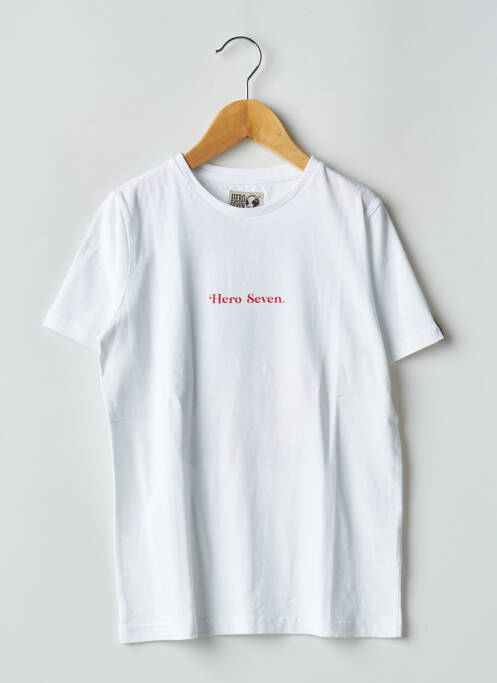 T-shirt blanc HERO SEVEN pour garçon