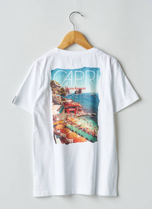T-shirt blanc HERO SEVEN pour garçon