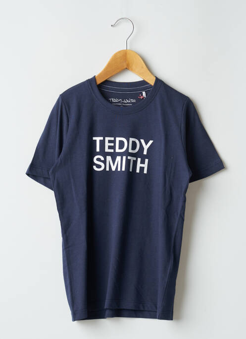 T-shirt bleu TEDDY SMITH pour garçon