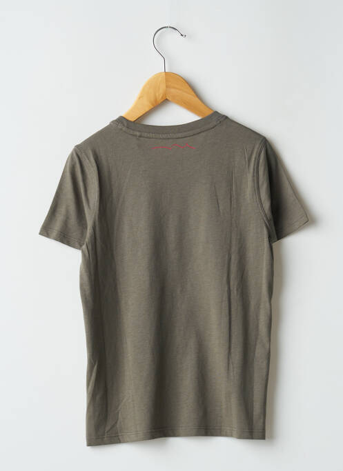 T-shirt vert TEDDY SMITH pour garçon